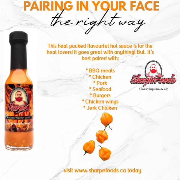 In Your Face Hot Sauce 5oz